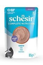 Schesir Cat kapsa Compl.Nutrition Tuňák pěna 85g