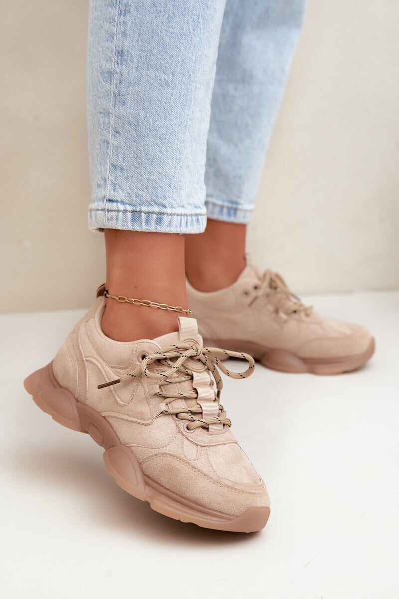 Dámske tenisky Boto Dark Beige Shaley