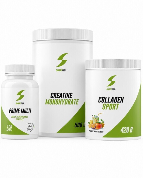 Smartfuel balíček aktivní 40+ (prime multi + creatine + collagen)