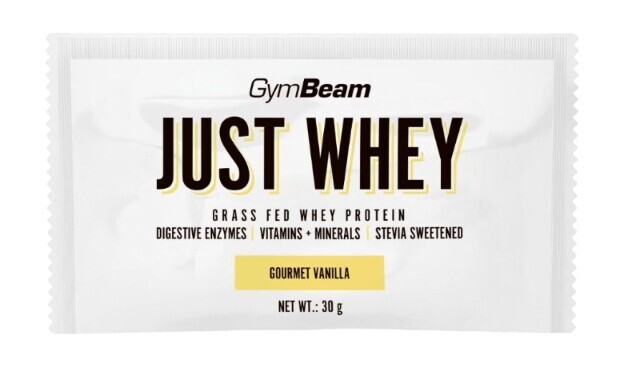 Gymbeam protein just whey 30 g - gourmet vanilla