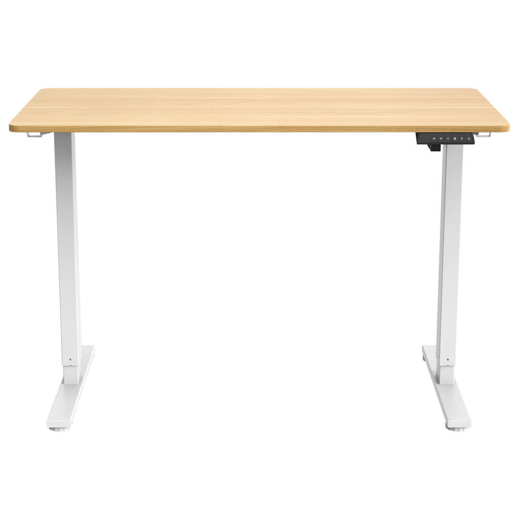 Livetastic PÍSACÍ STÔL, biela, farba duba, 120/60/73,5/118 cm