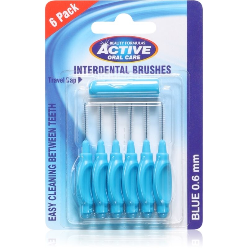 Beauty Formulas Oral Care medzizubné kefky 6 ks