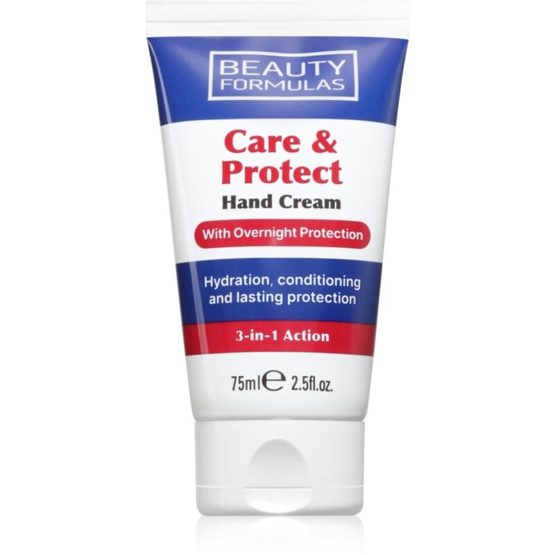 Beauty Formulas Care & Protect krém na ruky 75 ml