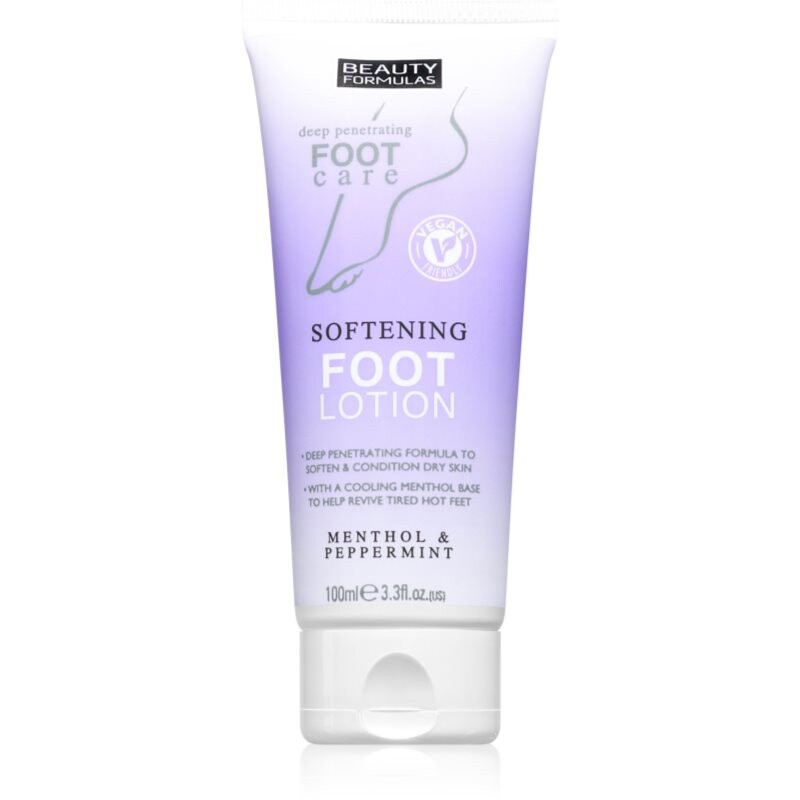 Beauty Formulas Foot Care zjemňujúci krém na nohy 100 ml