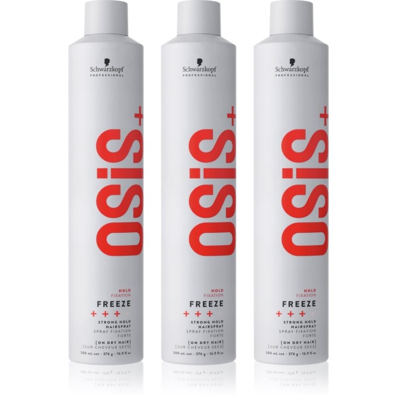 Schwarzkopf Professional Osis+ Freeze lak na vlasy so silnou fixáciou výhodné balenie