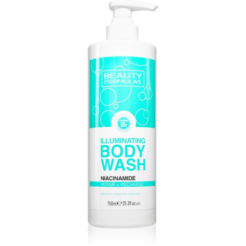 Beauty Formulas Niacinamide sprchový gél 750 ml
