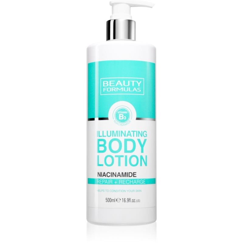 Beauty Formulas Niacinamide telový krém 500 ml