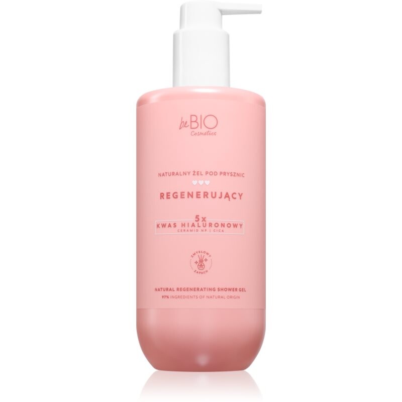 beBIO Natural Regenerating Shower Gel regeneračný sprchový gél 350 ml