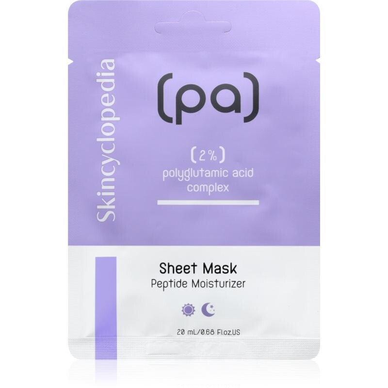 Skincyclopedia Peptide Moisturizer hydratačná plátienková maska 20 ml