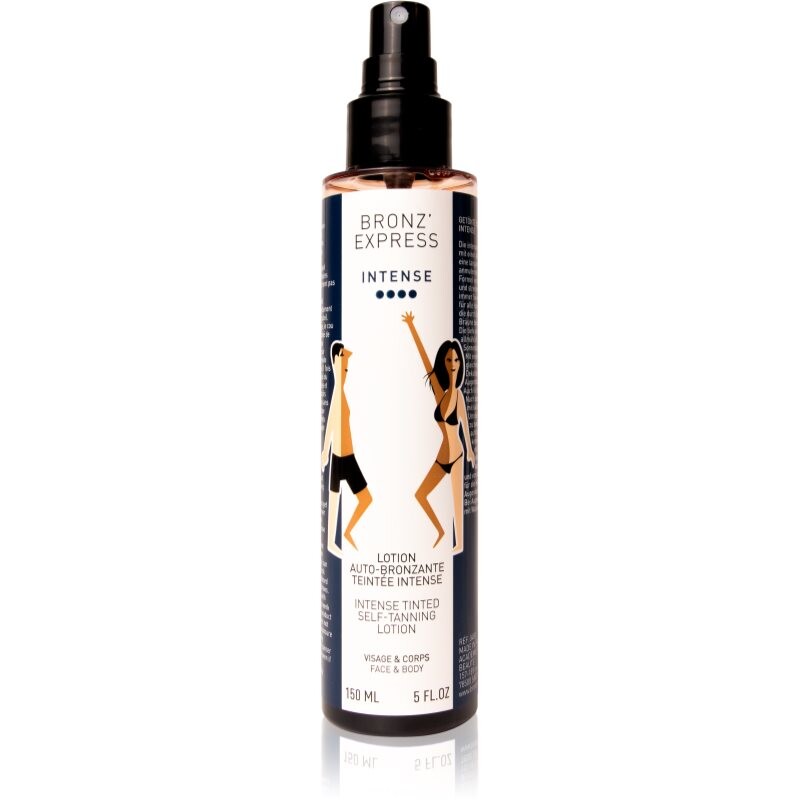 Bronz'Express Immediate Effect Intense samoopaľovací sprej na telo a tvár 150 ml