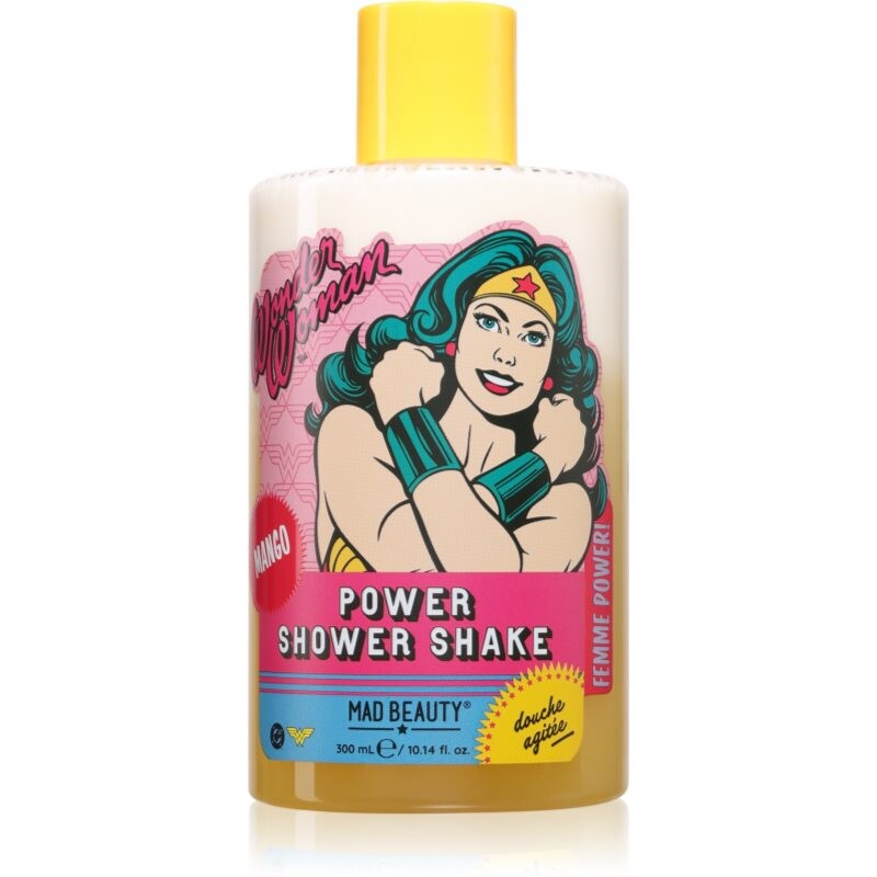 Mad Beauty DC Femme Power Wonder Woman hydratačný sprchový gél 300 ml