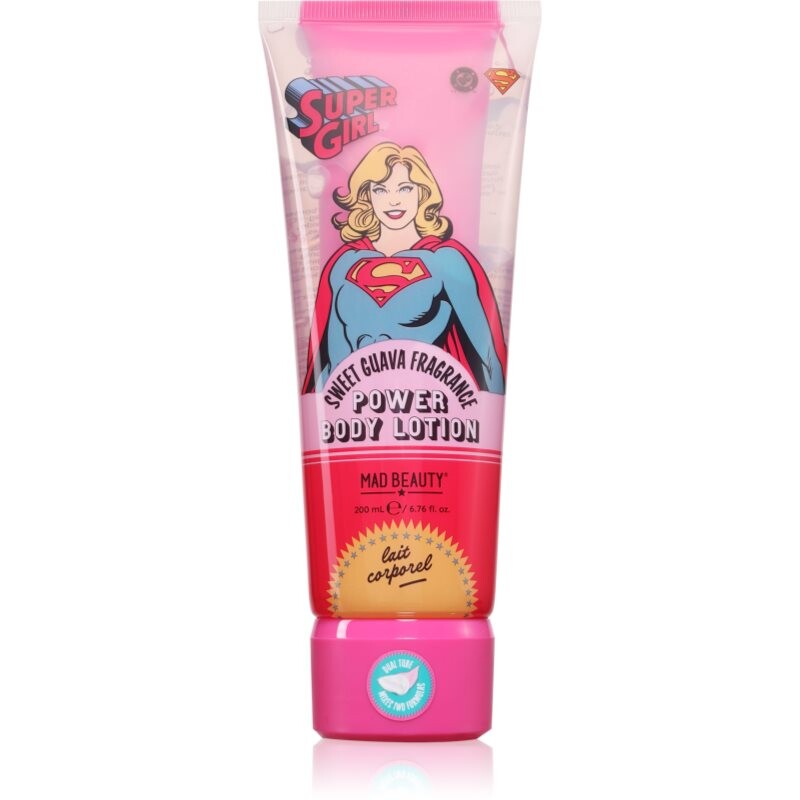 Mad Beauty DC Femme Power Supergirl hydratačné telové mlieko 200 ml