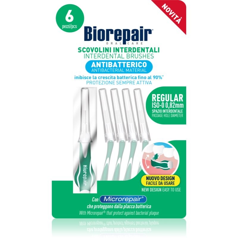 Biorepair Regular medzizubné kefky 0,82mm 6 ks