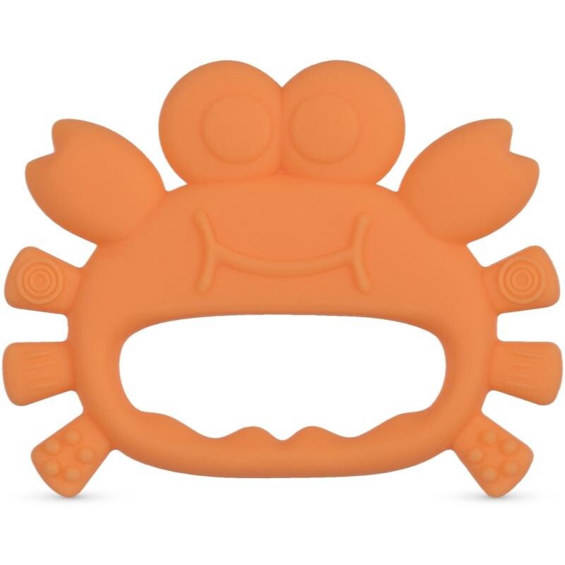 Baboo Silicone Teether hryzadielko Crab, 4m+ 1 ks