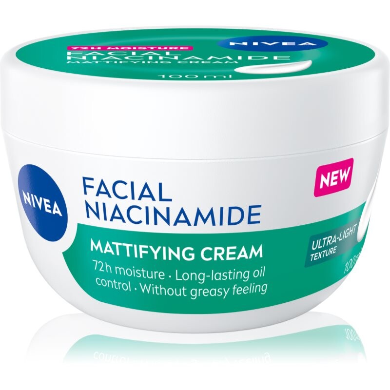 NIVEA Facial Mattifying hydratačný zmatňujúci krém s niacínamidom 100 ml