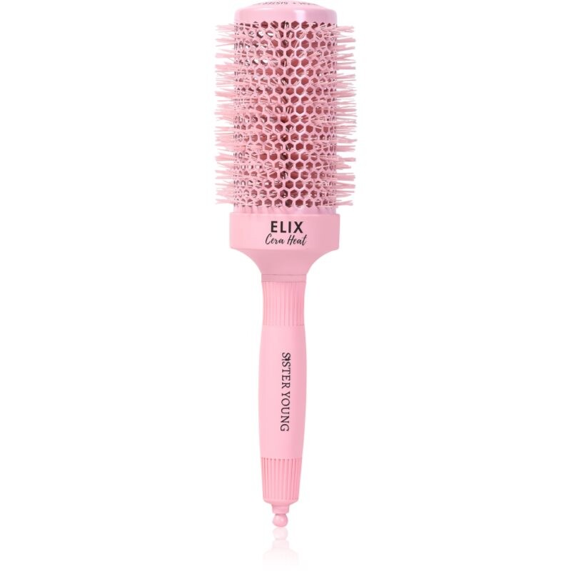Sister Young ELIX Round Brush Cera Heat Pink guľatá kefa na vlasy 53mm 1 ks