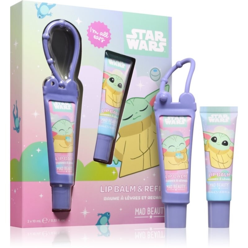 Mad Beauty Grogu Galaxy darčeková sada na pery