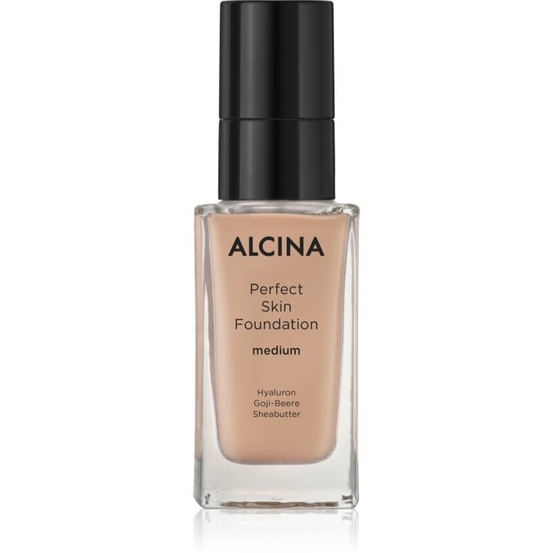 Alcina Perfect Skin Foundation krycí make-up pre dokonalú pleť odtieň Medium 35 ml