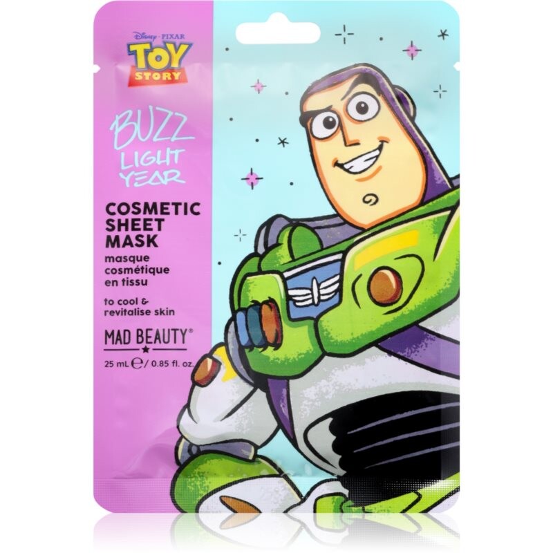 Mad Beauty Toy Story Cosmetic Face Mask plátenná maska Buzz 25 ml