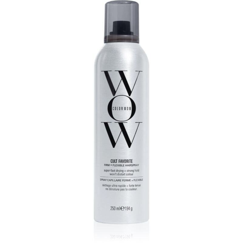 Color WOW Cult Favorite Firm + Flexible Hairspray lak na vlasy so silnou fixáciou 250 ml