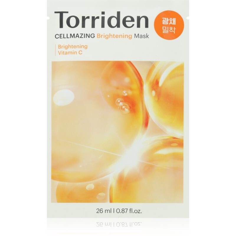 Torriden Cellmazing Brightening Mask rozjasňujúca plátienková maska s hydratačným účinkom 26 ml