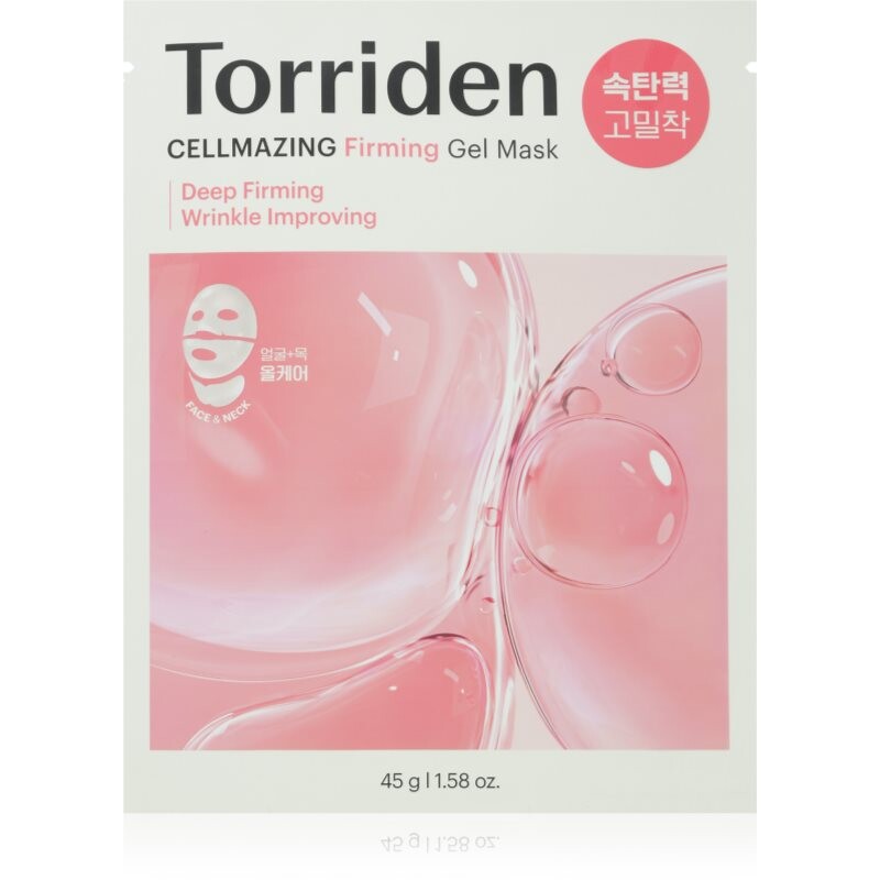 Torriden Cellmazing Firming Gel Mask intenzívna hydrogélová maska pre spevnenie pleti 45 g