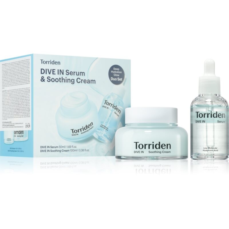 Torriden Dive In Serum & Soothing Cream Set sada pre rozjasnenie a hydratáciu
