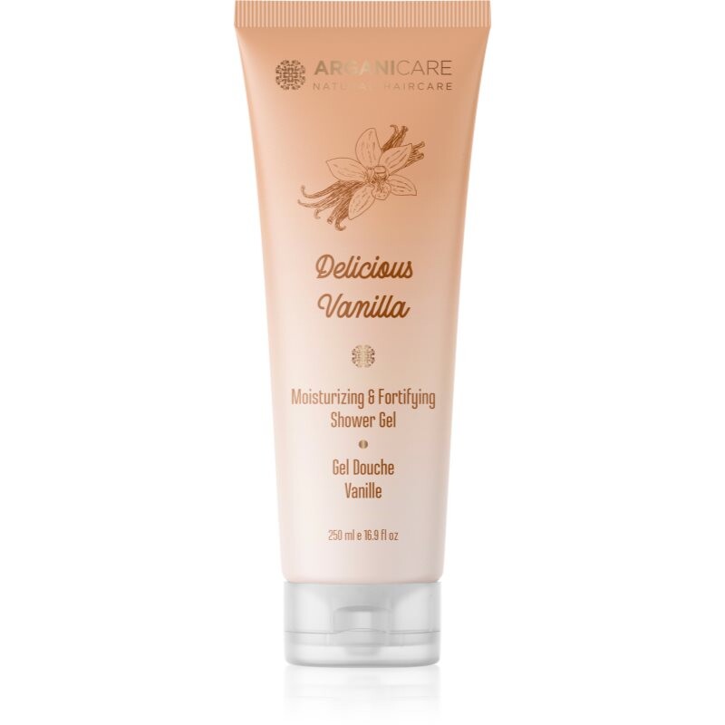 Arganicare Delicious Vanilla Shower Gel sprchový gél 250 ml