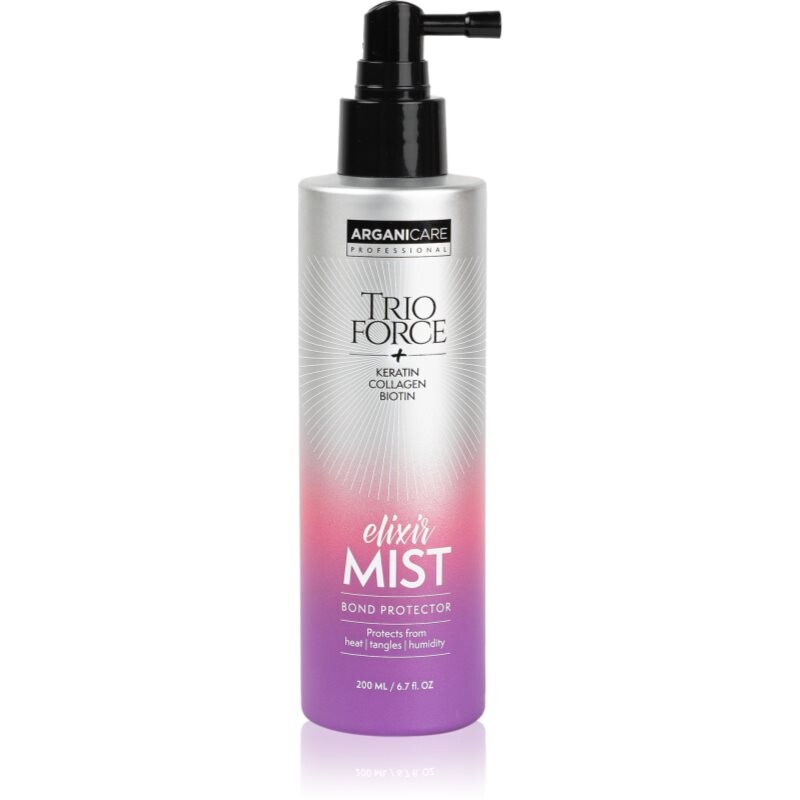 Arganicare Elixir Trio Force ochranný sprej na vlasy 200 ml