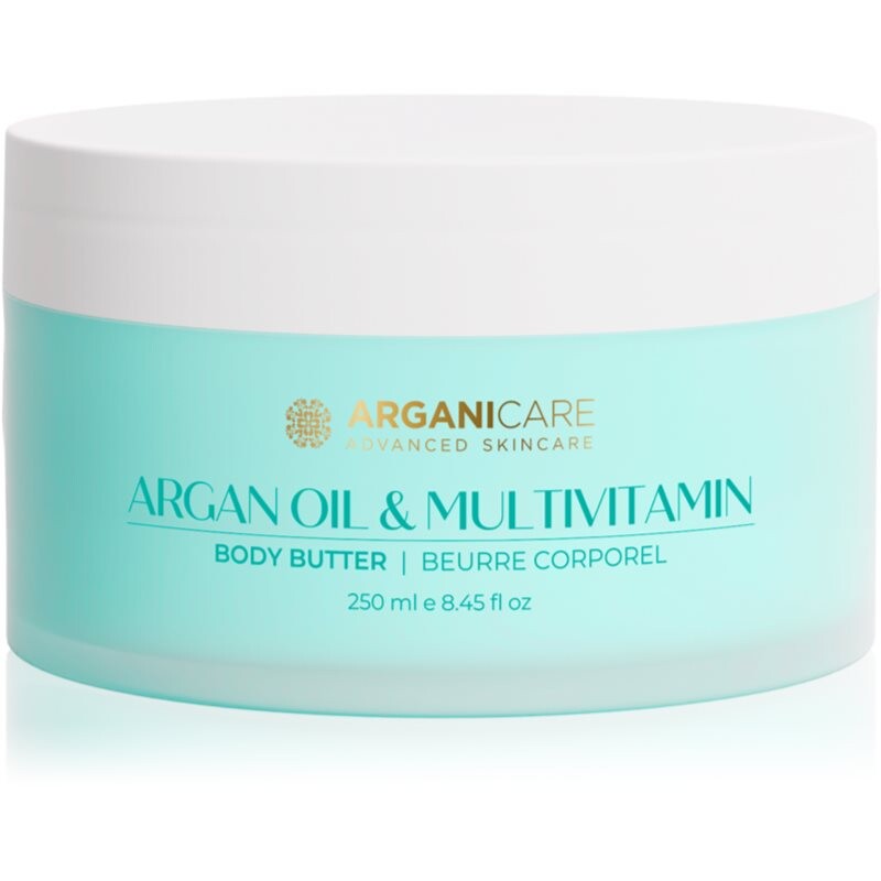 Arganicare Body Butter Argan Oil & Multivitamins telové maslo s arganovým olejom 250 ml