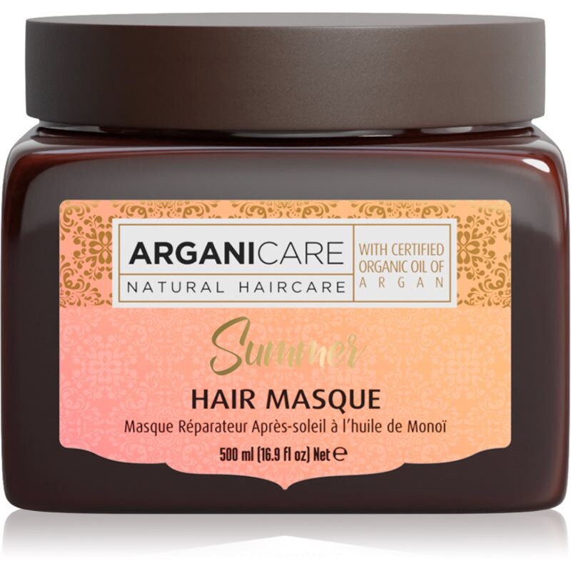 Arganicare Summer Hair Mask regeneračná maska po opaľovaní 500 ml