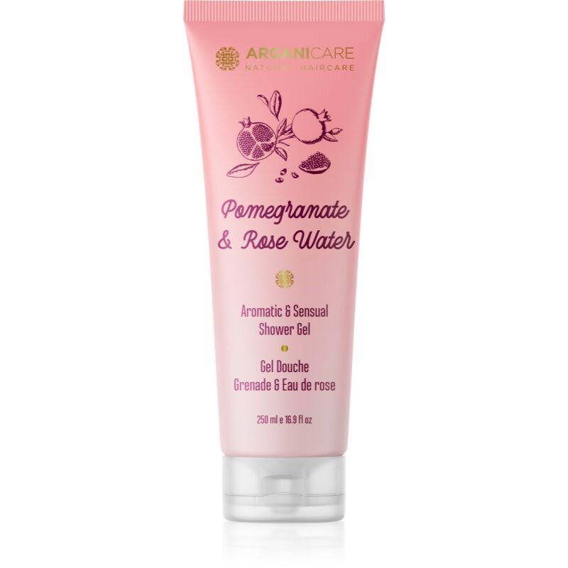Arganicare Pomegrenate & Rose Water Shower Gel sprchový gél 250 ml