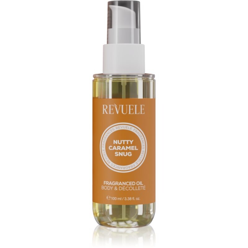 Revuele Nutty Caramel Snug Fragranced Oil parfémovaný olej na telo pre ženy 100 ml