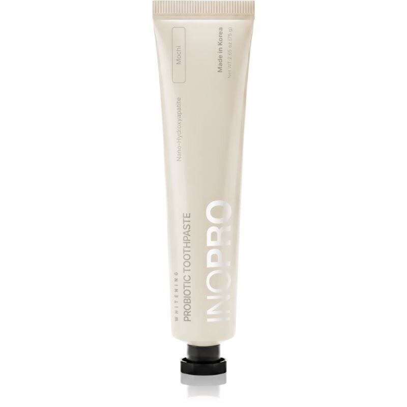 InoPro Probiotic Toothpaste bieliaca zubná pasta bez fluóru príchuť Mochi 75 g