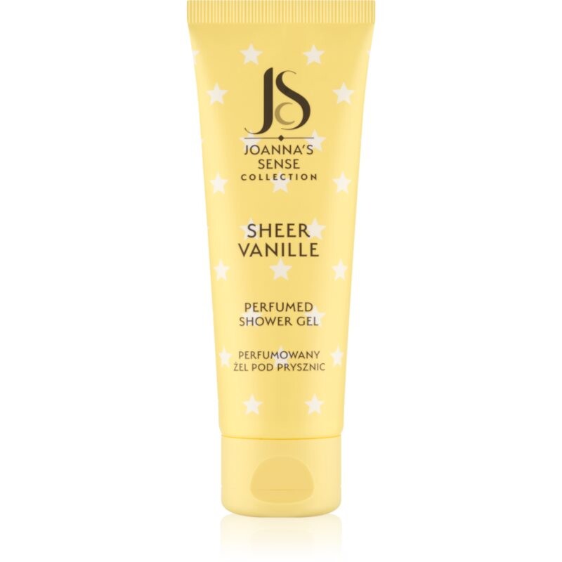Joanna Joanna's Sense Sheer Vanille parfumovaný sprchovací gél 80 ml