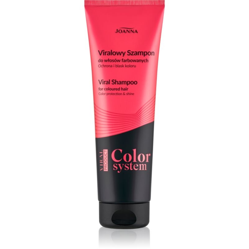 Joanna Color System rozjasňujúci a posilňujúci šampón pre farbené vlasy 260 ml