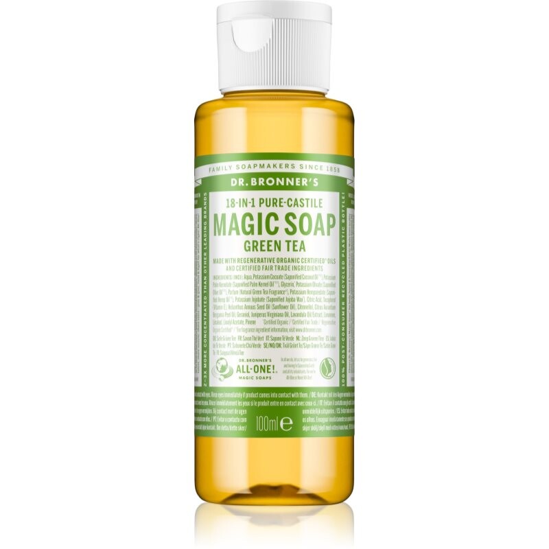 Dr. Bronner’s Green Tea tekuté univerzálne mydlo 100 ml