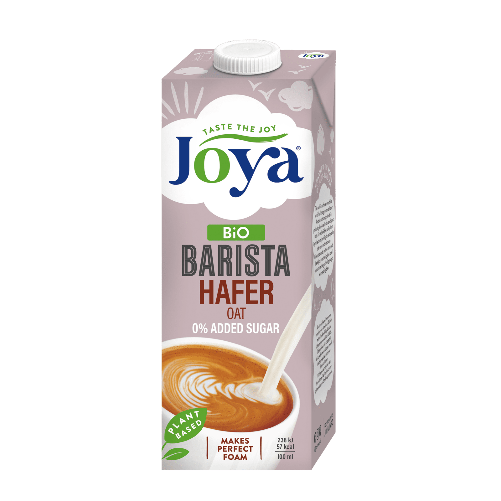 JOYA Barista Ovsený BIO nápoj bez pridaného cukru 1 l