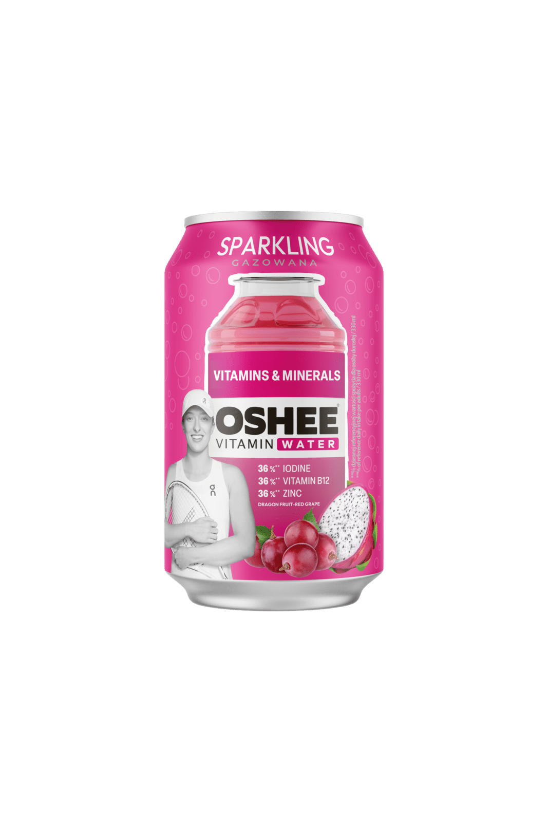 OSHEE Perlivá vitamínová voda Vitamíny a minerály 330 ml