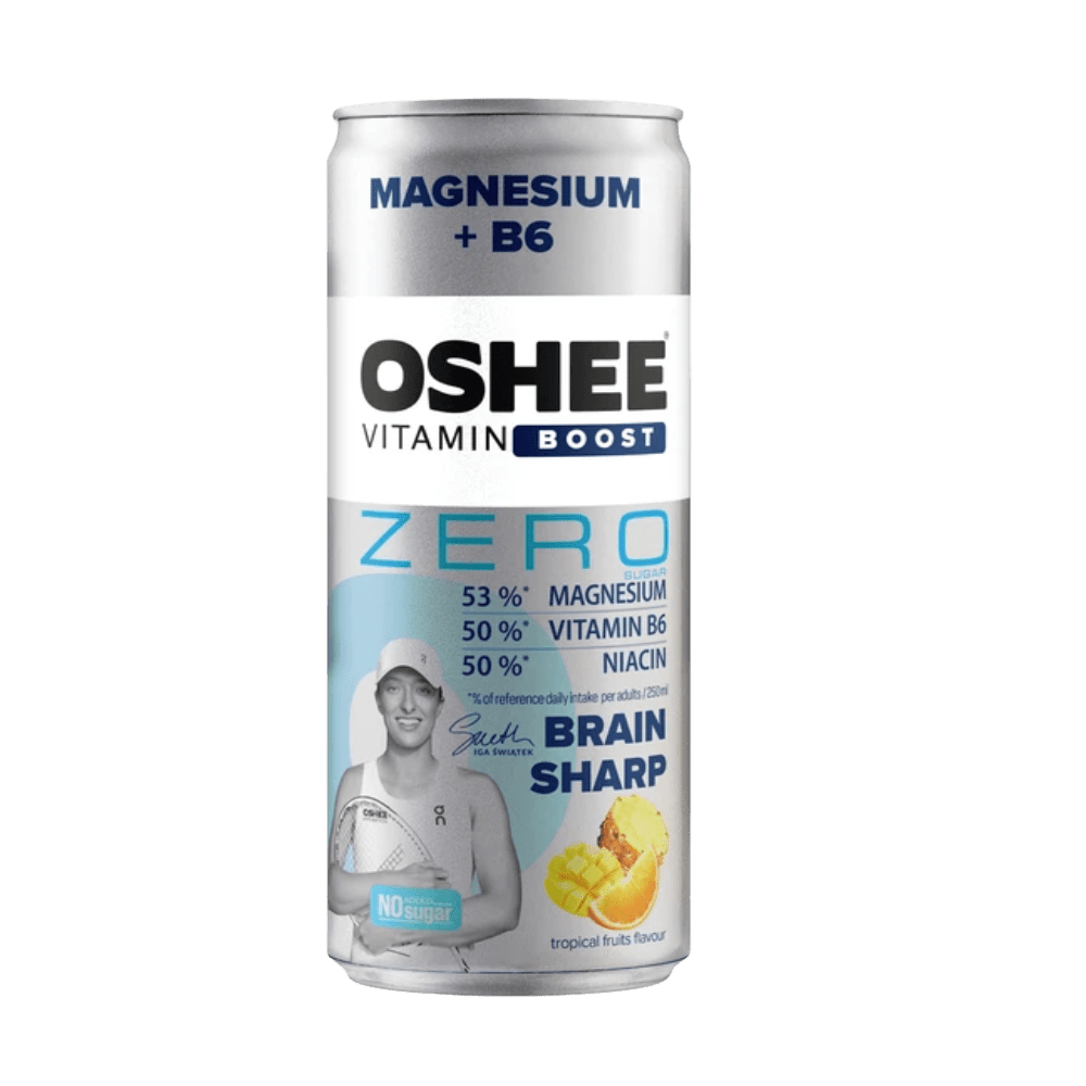 OSHEE Vitamin Boost Horčík+B6 Zero 250 ml