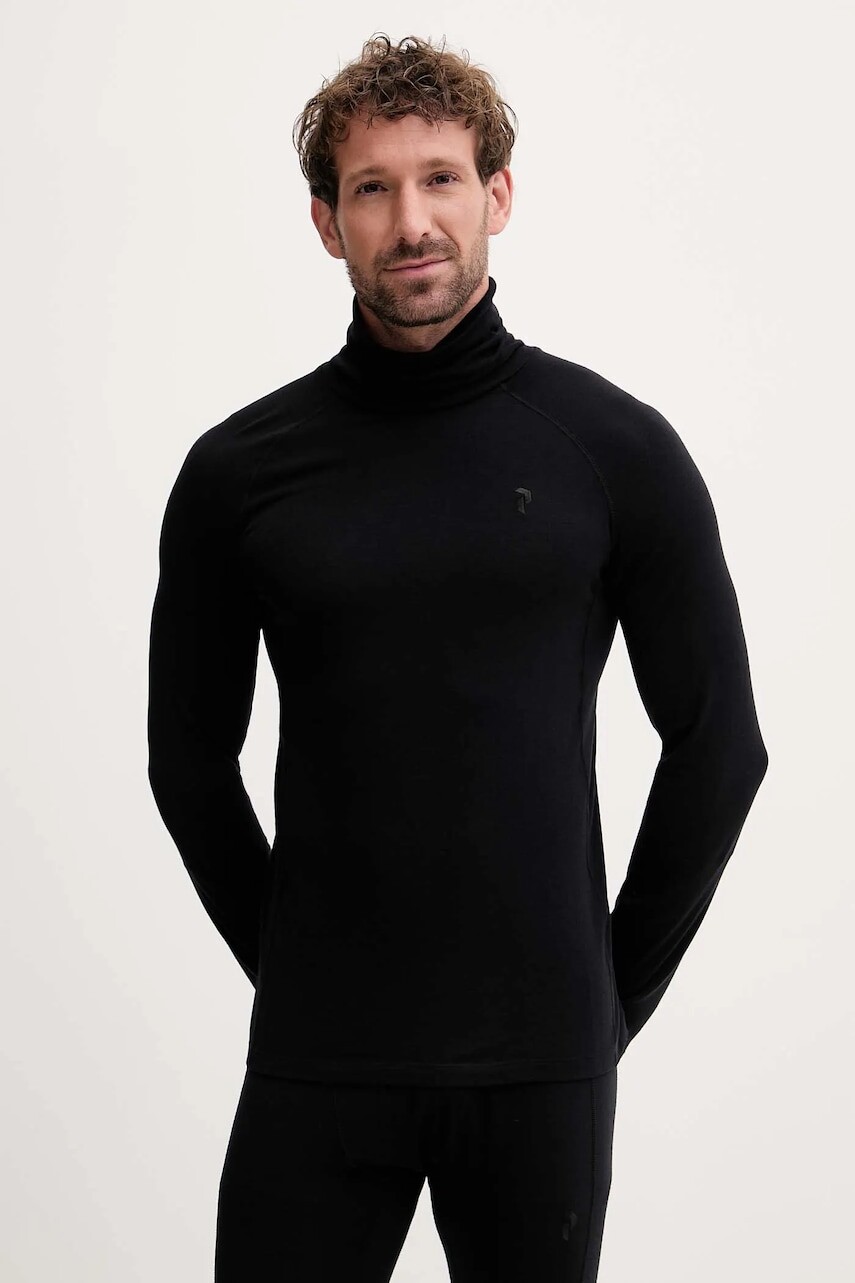 Peak Performance Funkčná košeľa s dlhým rukávom s vlnenou zmesou Peak Performance Magic
