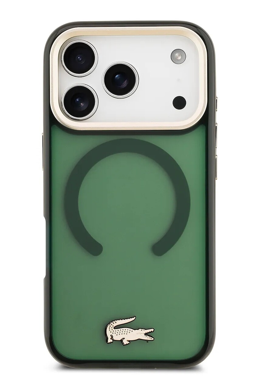 Lacoste Puzdro na telefón so vstavaným magnetickým krúžkom Lacoste MagSafe iPhone 17 Pro
