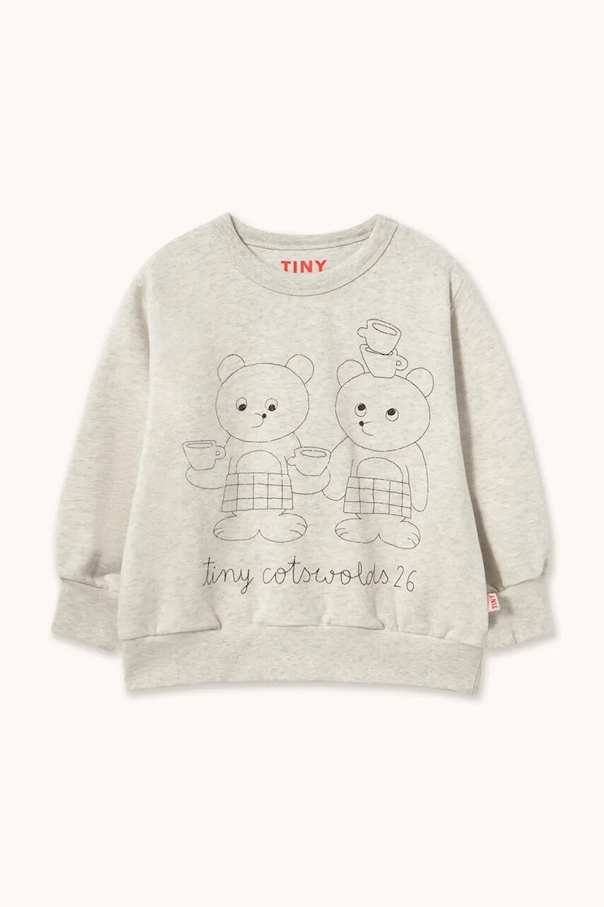Tinycottons mikina detská bavlnená TINY TEA ROOM GRAPHIC SWEATSHIRT