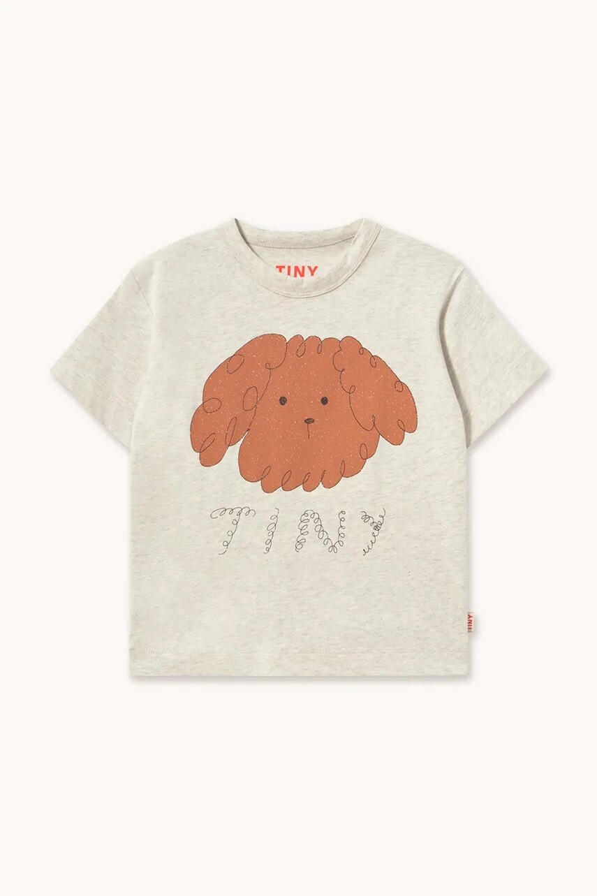 Tinycottons tričko detské bavlnené CURLY DOG GRAPHIC TEE