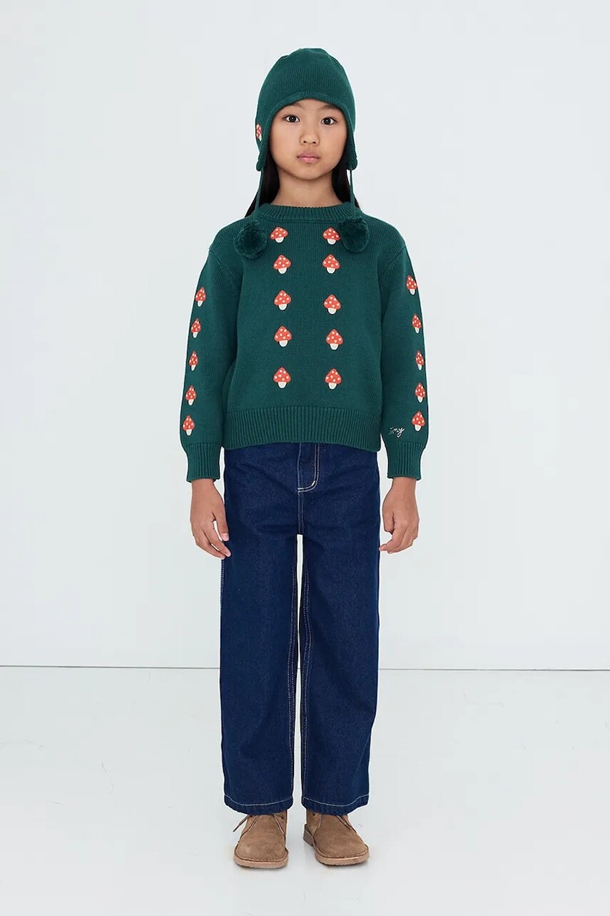 Tinycottons sveter detský bavlnený MINI MUSHROOMS SWEATER
