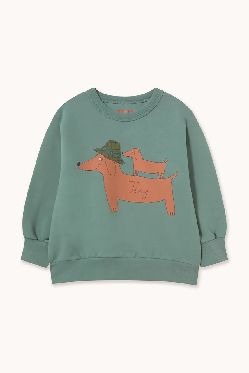 Tinycottons mikina detská bavlnená TWO DOGS GRAPHIC SWEATSHIRT