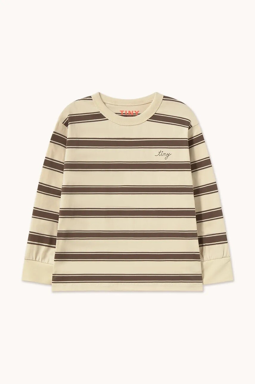 Tinycottons tričko s dlhým rukávom detské bavlnené RETRO STRIPES SLEEVE TEE