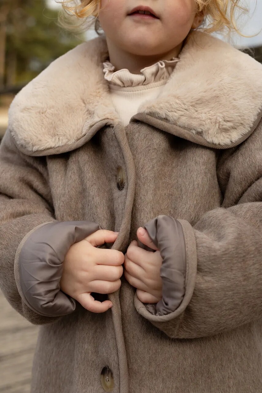 Donsje bunda detská s vlnou Levian Jacket