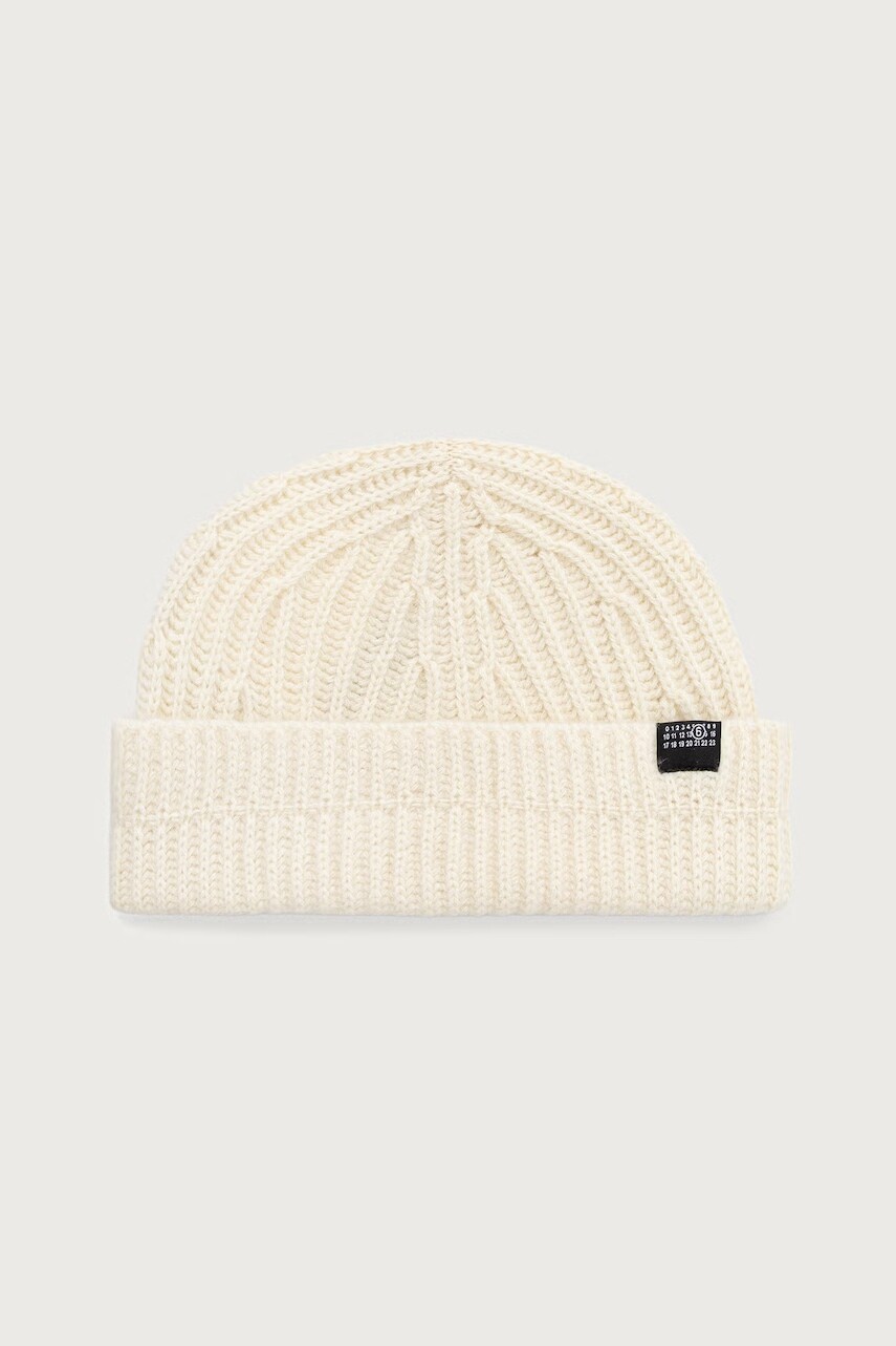 MM6 Maison Margiela čiapka beanie s vlnou