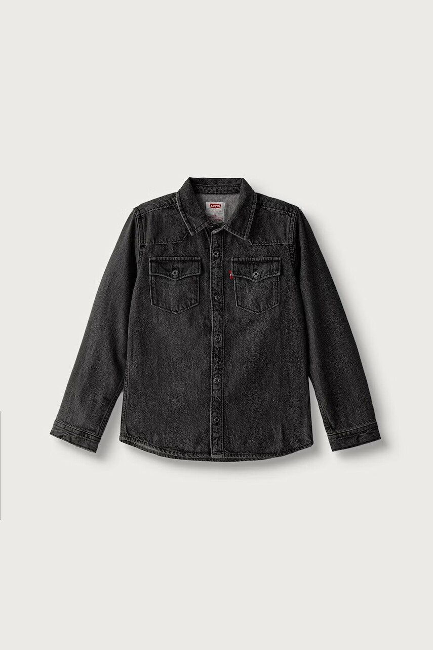 Levi's košeľa detská rifľová NEW BARSTOW WESTERN SHIRT